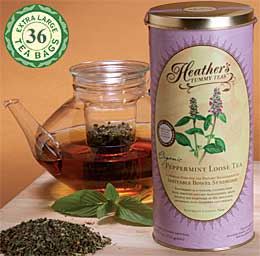 Peppermint Tea for Irritable Bowel Syndrome - Heather's Peppermint Tummy Tea