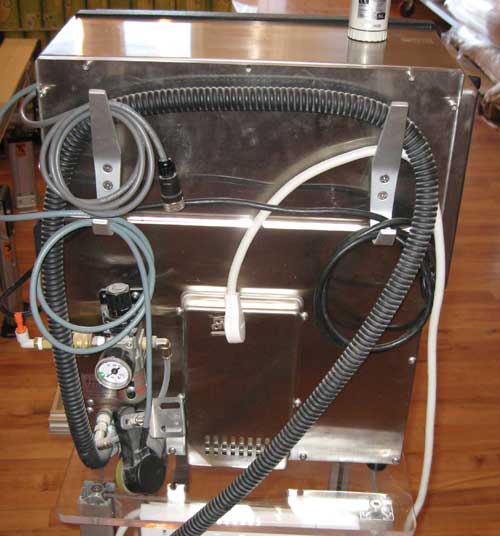 Hitachi Printer Back View