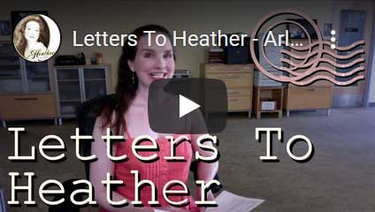 Watch me read Arlene's letter here