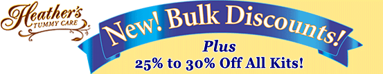 New! Bulk Discount Kits at HelpForIBS.com