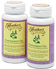 Heather's Tummy Tamers Peppermint Oil Capsules