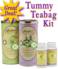 Heather's Tummy Teas Kit for IBS