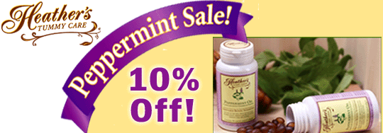 Peppermint Sale at HelpForIBS.com