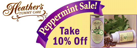 Peppermint Sale at HelpForIBS.com