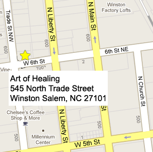 Art of Healing Map!