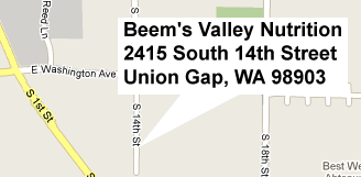 Beem's Valley Nutrition Map!