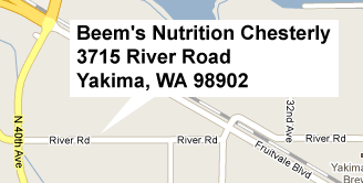 Beem's Nutrition Chesterly Map!