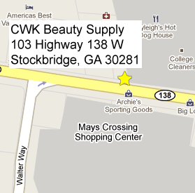 CWK Beauty Supply Map!
