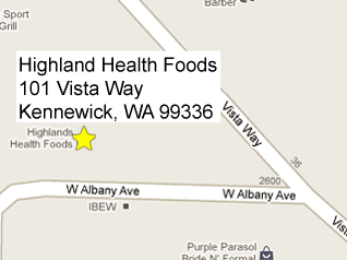 Highland Health Foods Map!