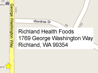 Richland Health Foods Map!