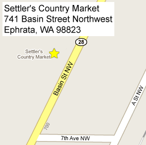 Settler's Country Market in Moses Lake!