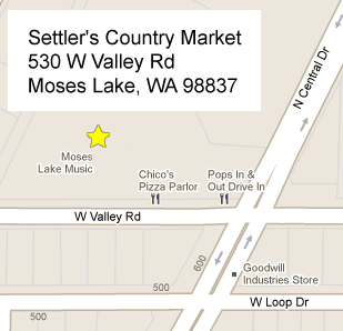 Settler's Country Market in Moses Lake!