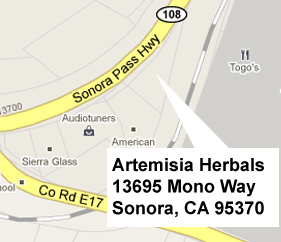 Artemisia Herbals Map!