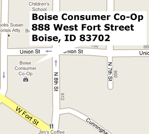 Boise Coop Map!