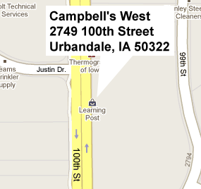 Campbell's West Map!