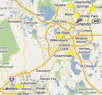 Chamberlin's Natural Foods Market Map!