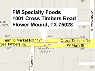 FM Specialty Foods Map!