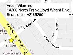 Fresh Vitamins on Frank Lloyd Wright Map!