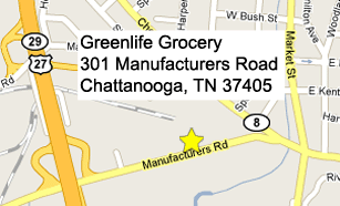 Greenlife Grocery Map!