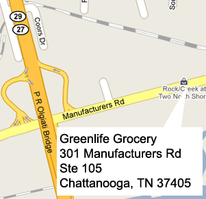 Greenlife Grocery Map!