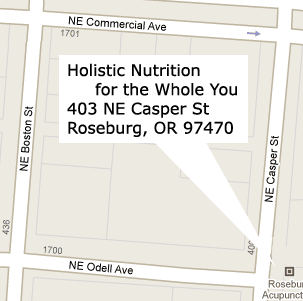 Holistic Nutrition for the Whole You Map!