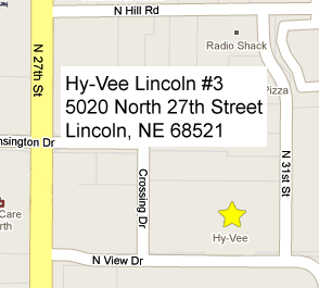 Hy-Vee Lincoln #3 Map!