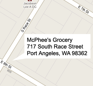 McPhee's Grocery Map!