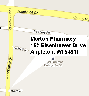 Morton Pharmacy - Appleton Map!
