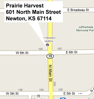Prairie Harvest Map!