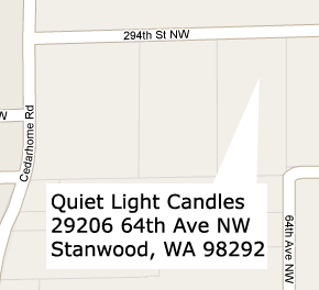 Quiet Light Candles Map!