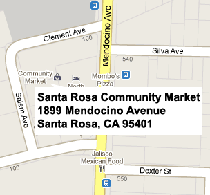 Santa Rosa Community Market Map!