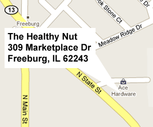 Healthy Nut Map!