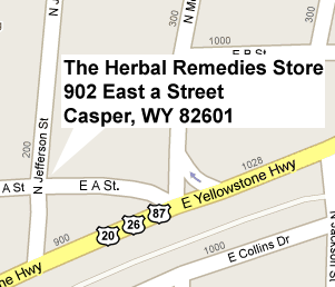 The Herbal Remedies Store Map!